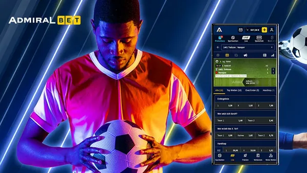 AdmiralBet Fußball Bonus mobil